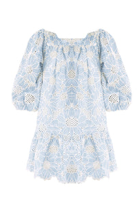 Robe Jardin d'éte - Cobalt
