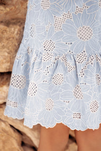 Robe Jardin d'éte - Cobalt