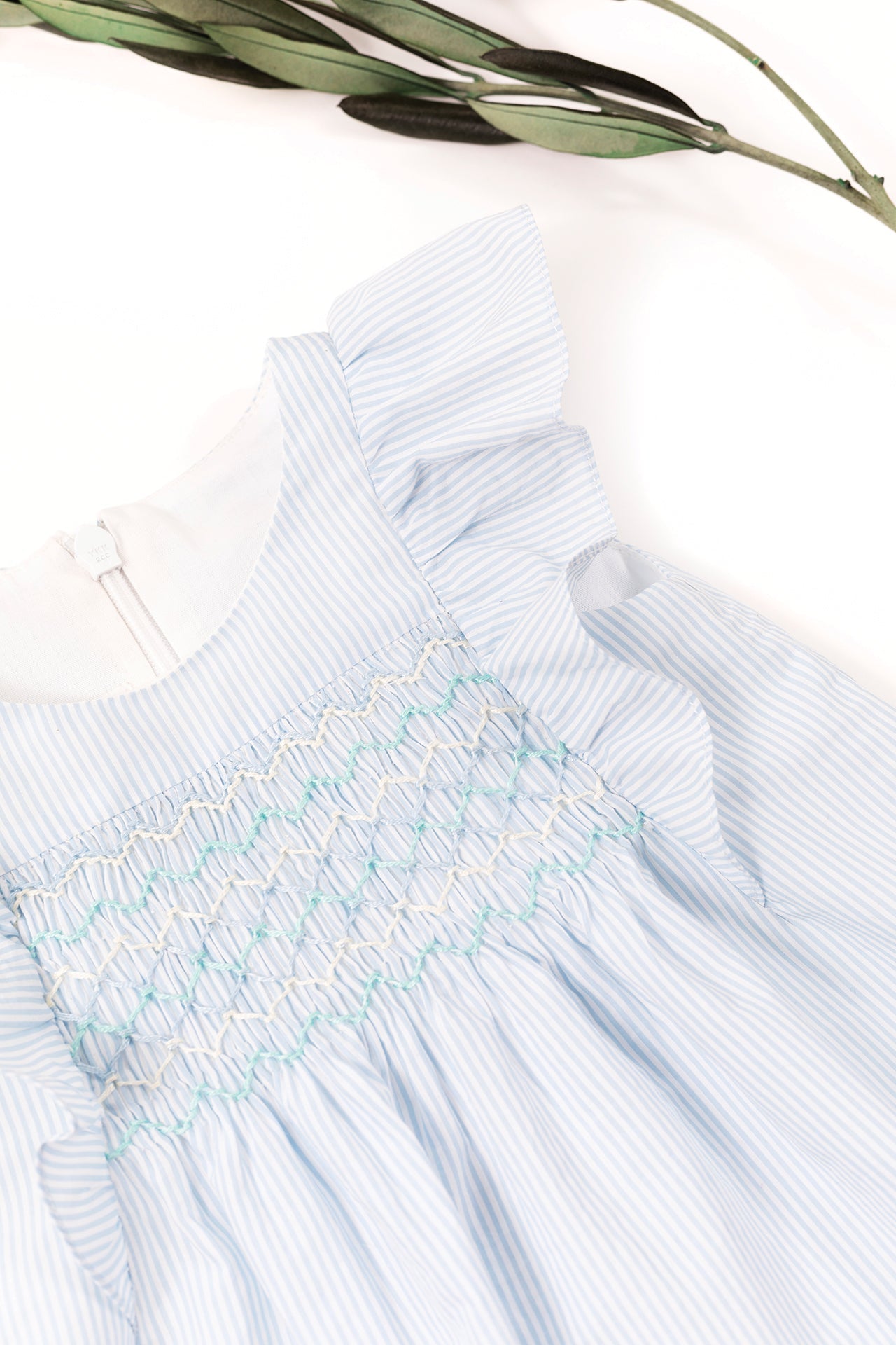 Balade Parisienne Baby Dress - White