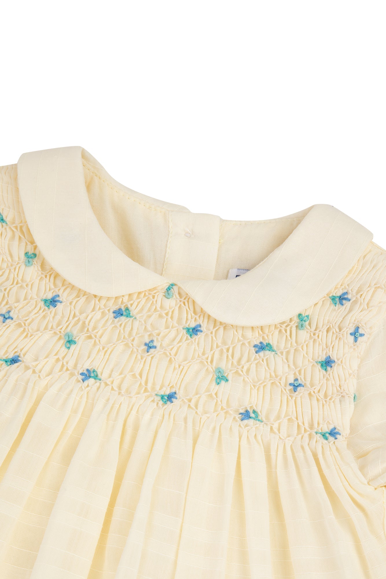 Balade Parisienne Baby Dress - Pale Yellow