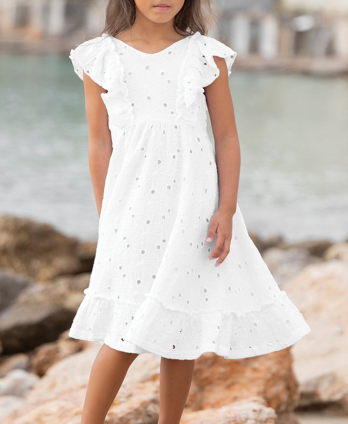 Blanc / Robe Un Air De Campagne - Blanc