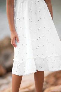 Robe Un Air De Campagne - Blanc