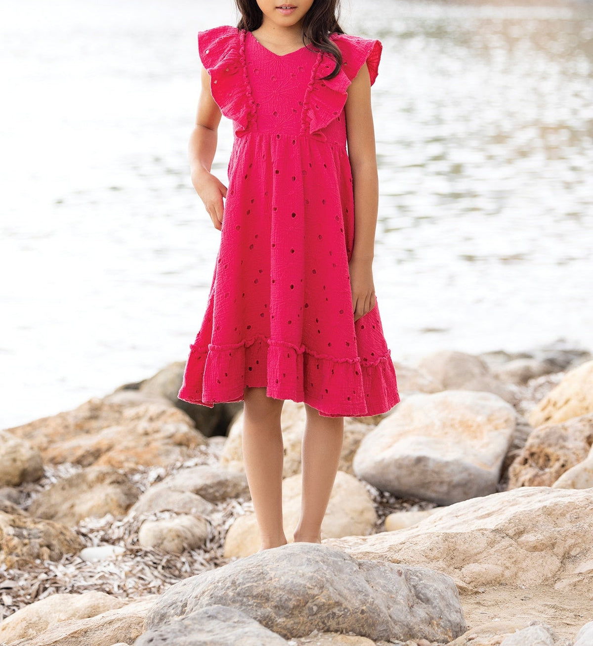 Robe Un Air De Campagne - Bougainvillier