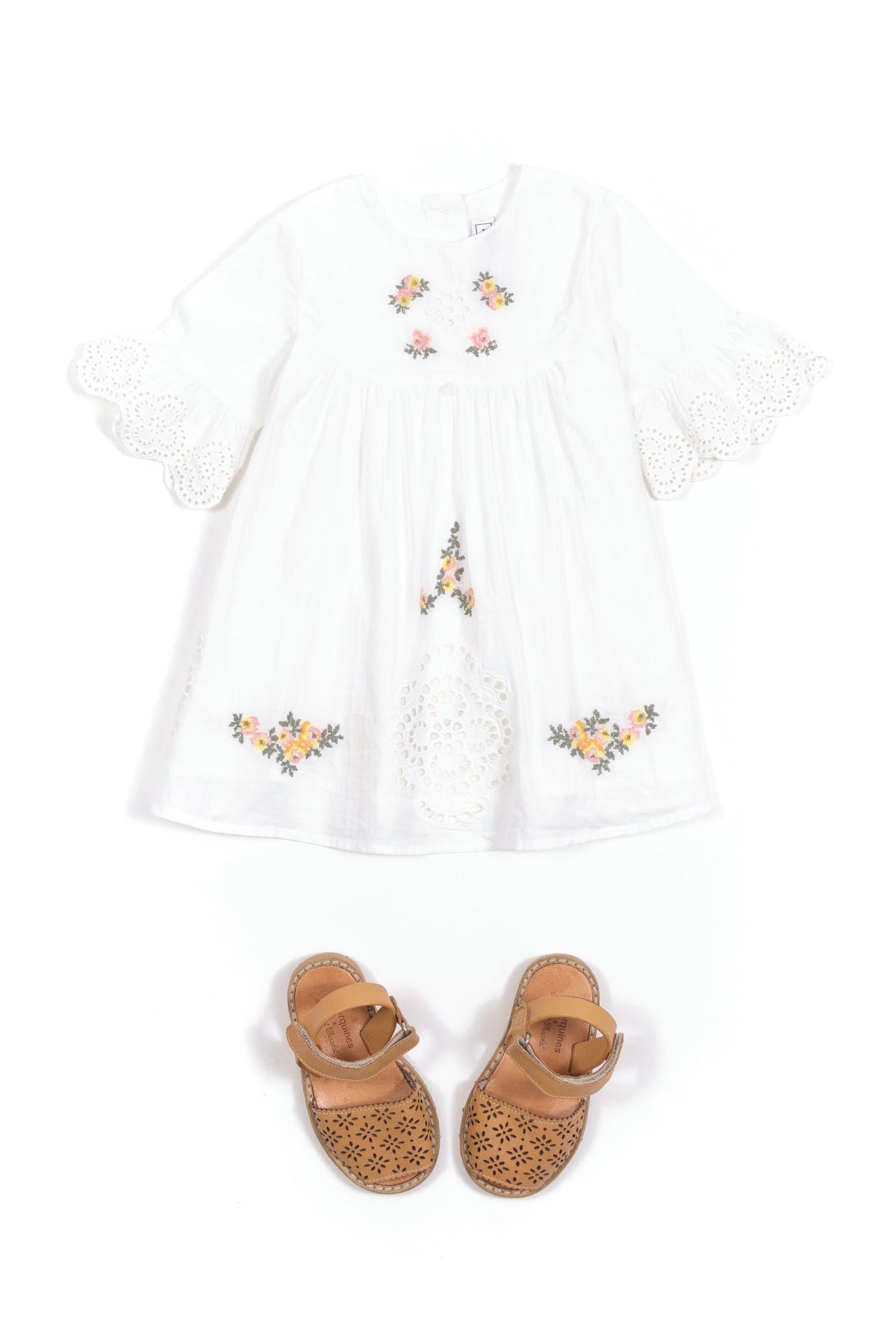 Robe Baby Reves Poetiques - Blanc