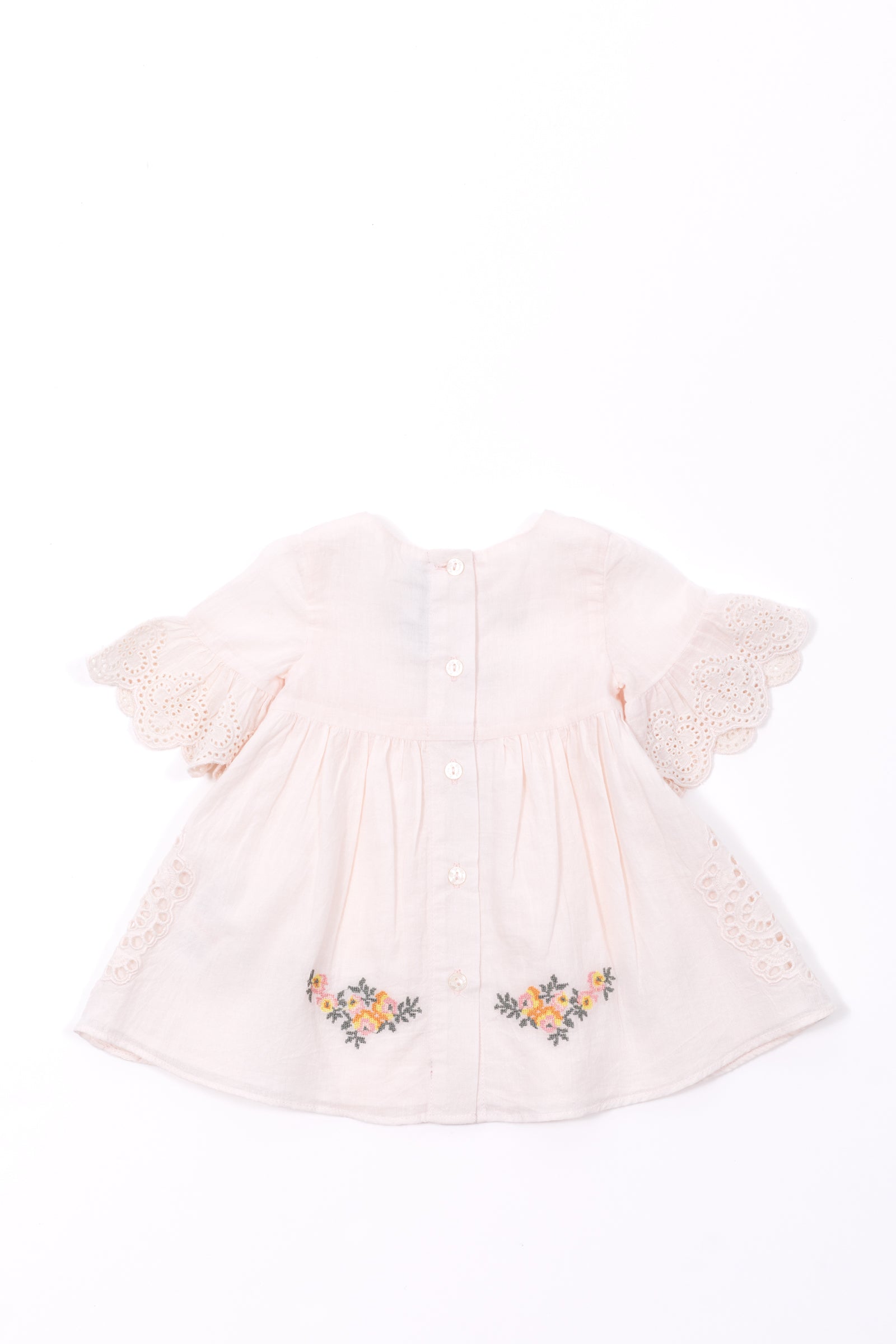 Baby Reves Poetiques Dress - Pale Pink