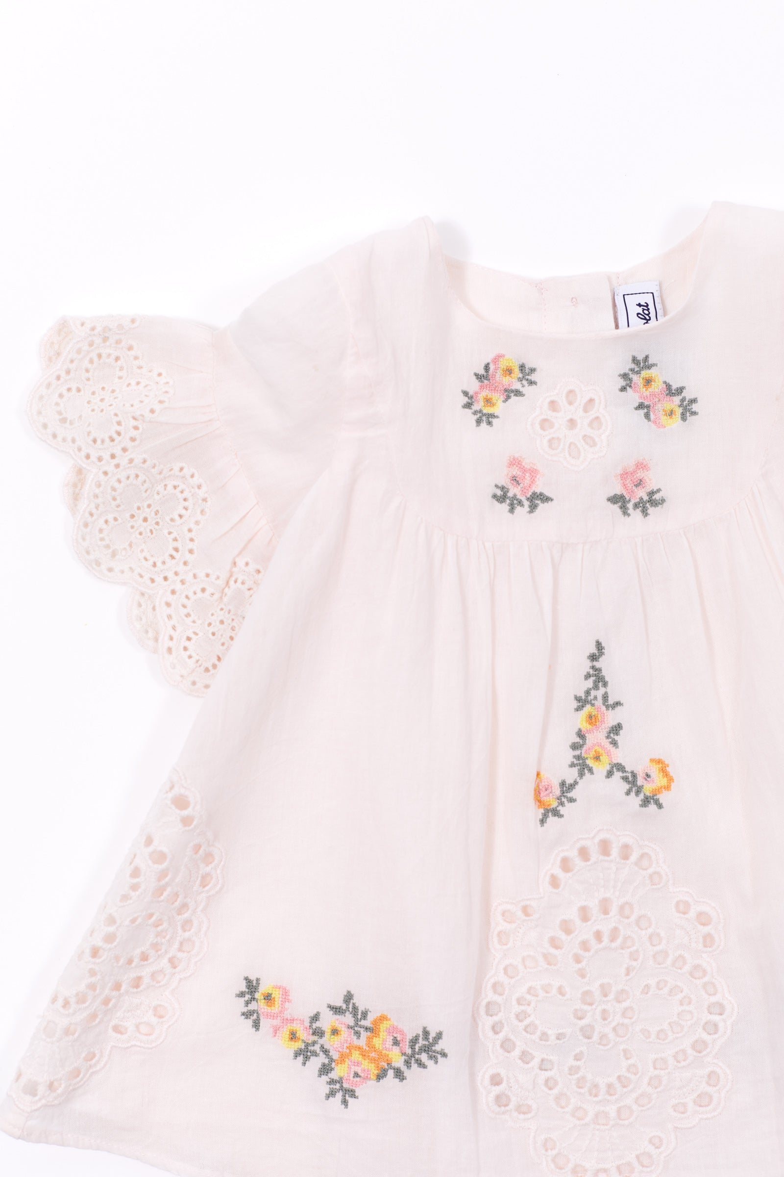 Baby Reves Poetiques Dress - Pale Pink