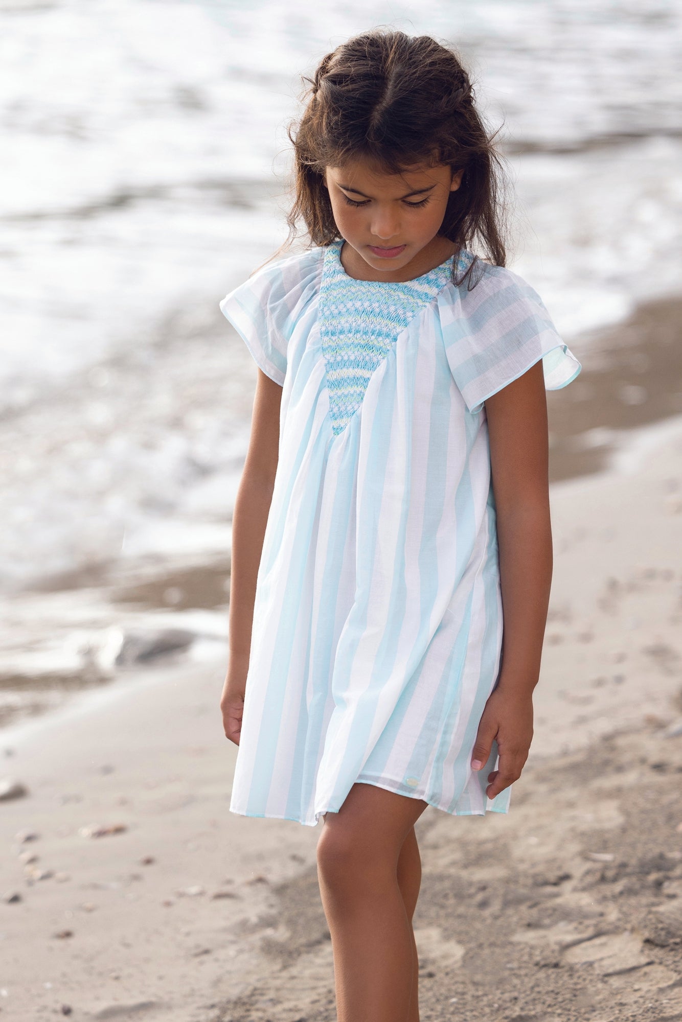 Balade Parisienne Dress - Lagune