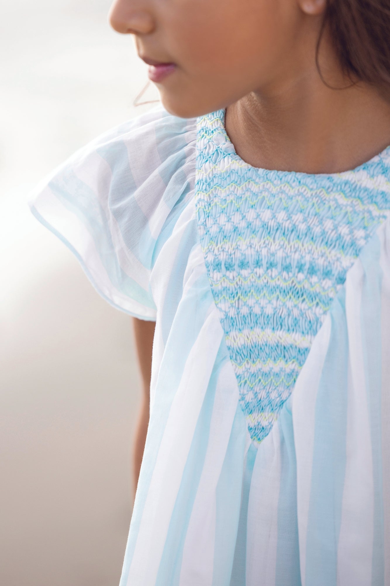 Balade Parisienne Dress - Lagune