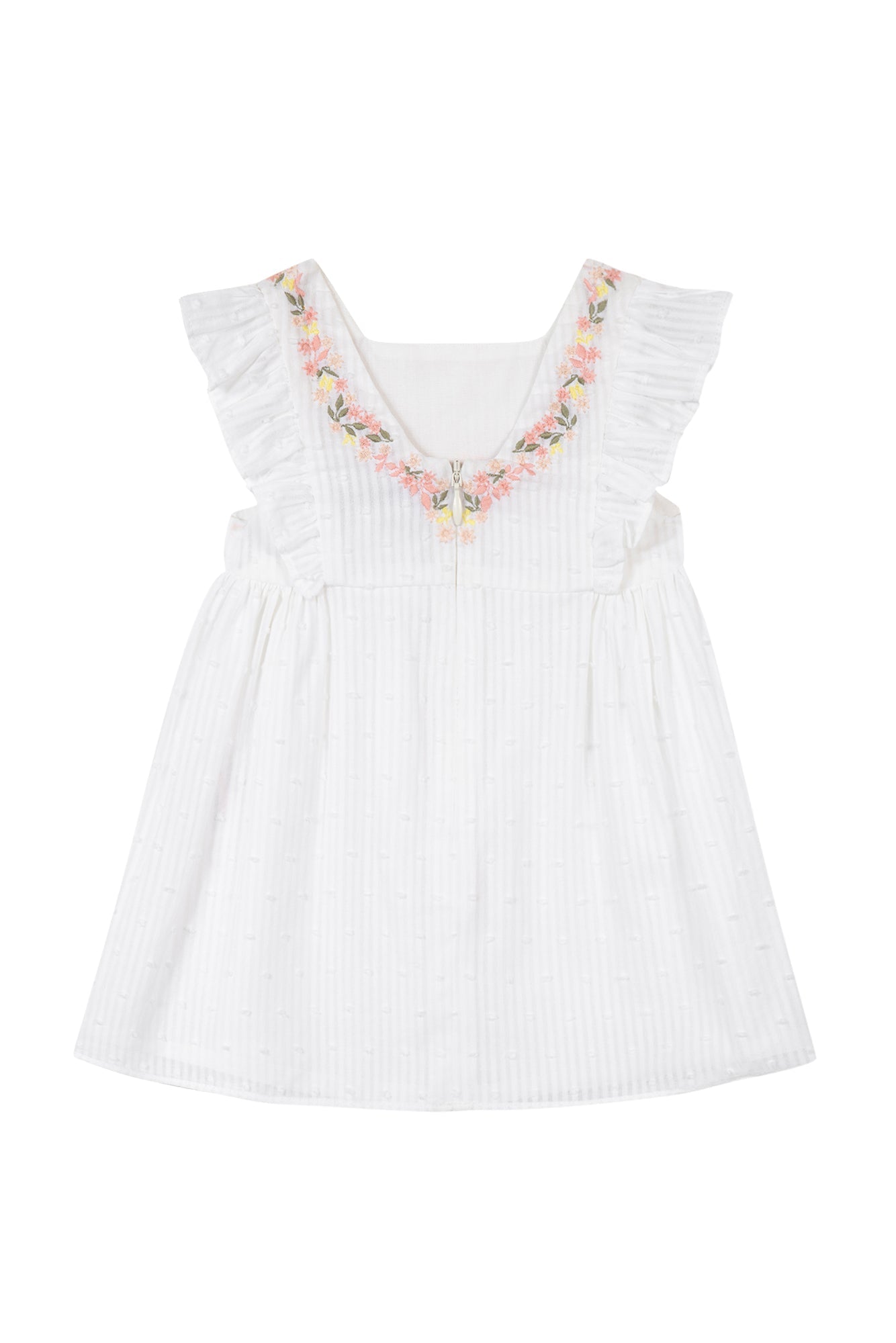 Baby Reves Poetiques Dress - White