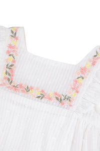Robe Baby Reves Poetiques - Blanc