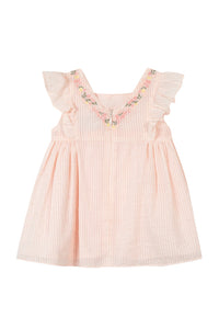 Baby Reves Poetiques Dress - Pale Pink