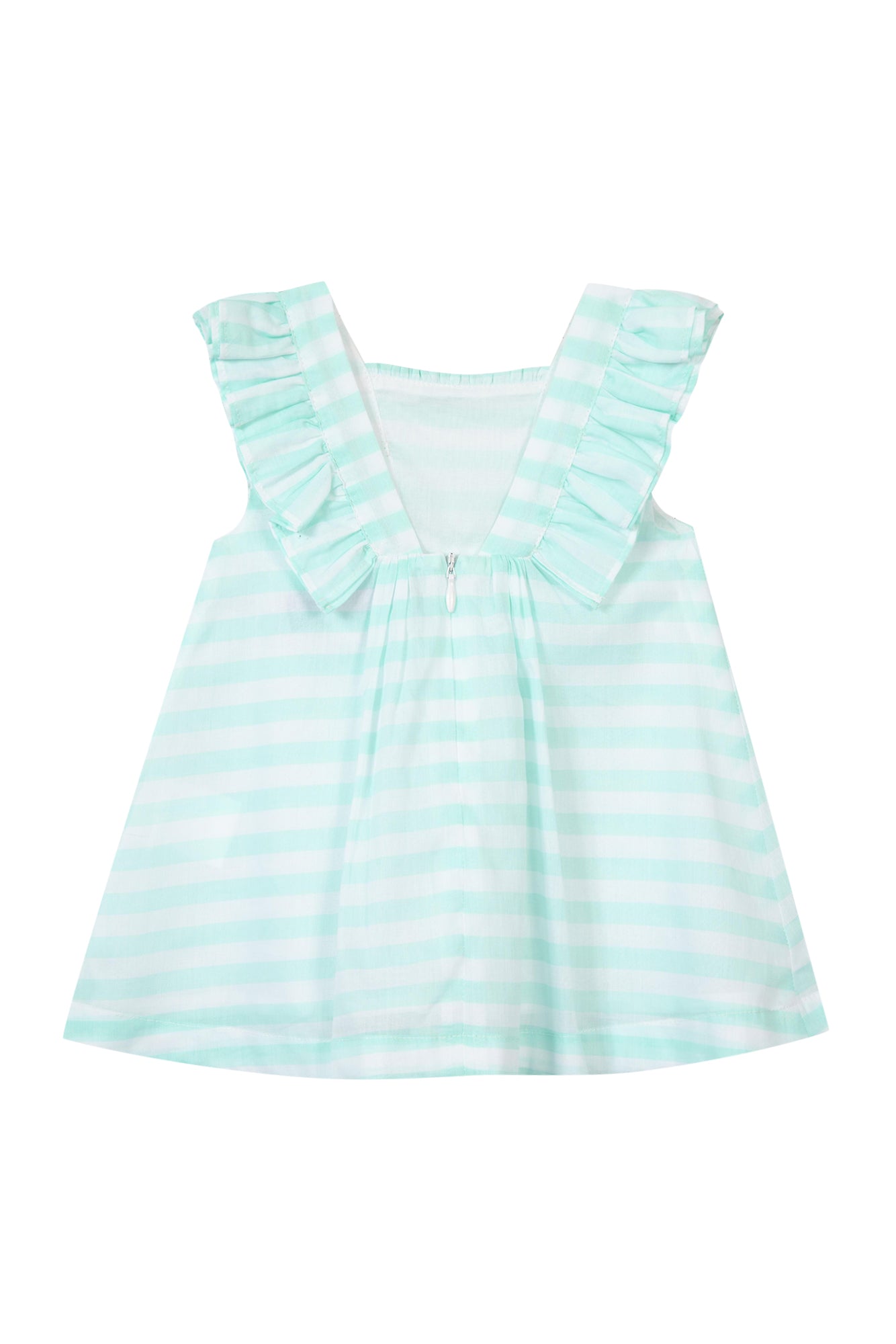 Balade Parisienne Baby Dress - Lagune