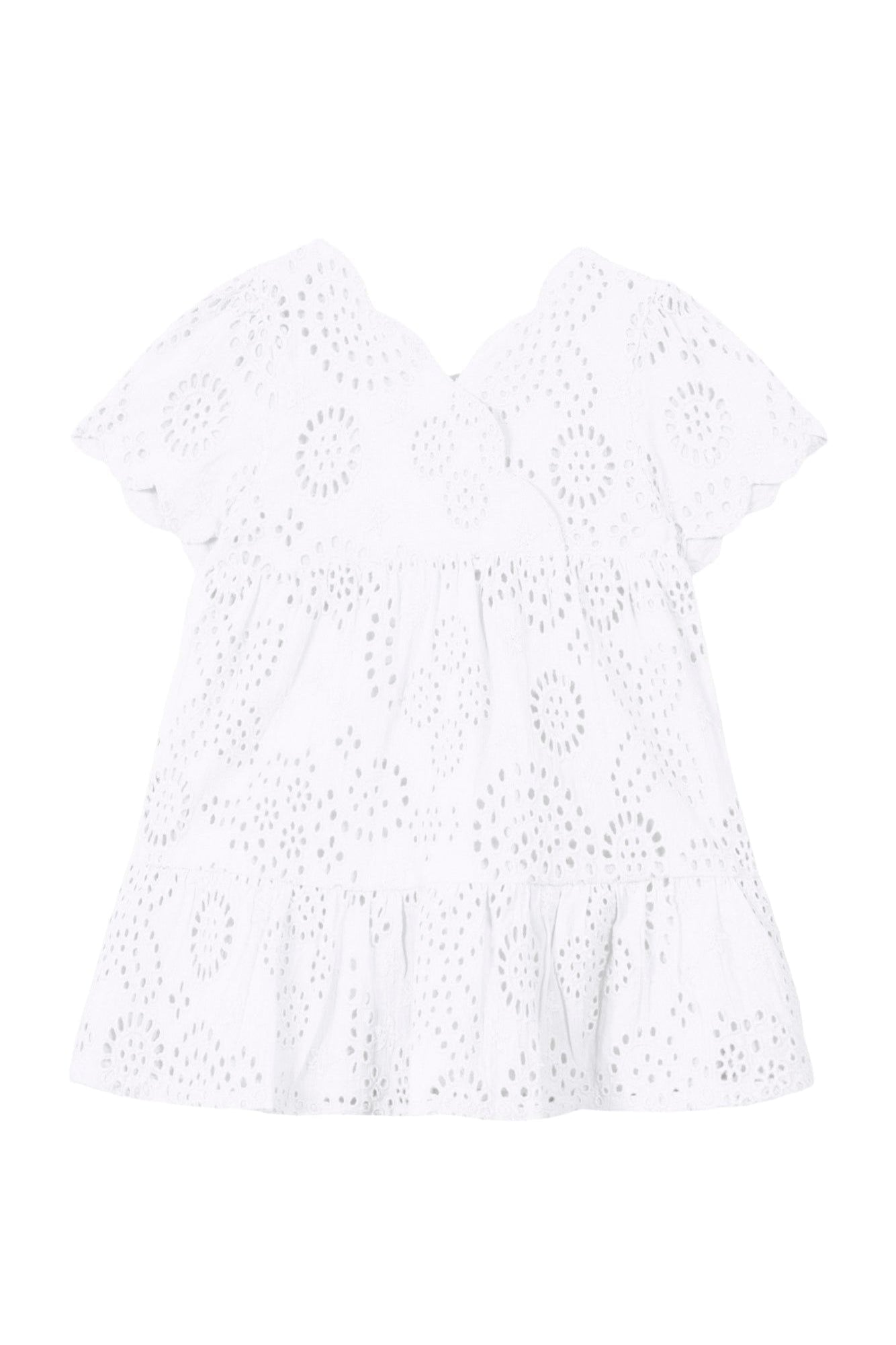 Jardin d'éte Baby Dress - White