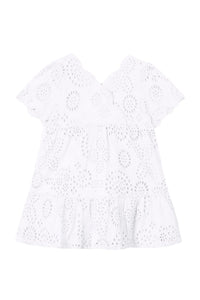 Blanc / Robe Baby Jardin D'Éte - Blanc