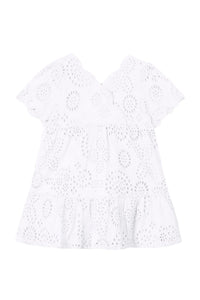 Robe Baby Jardin d'éte - Blanc
