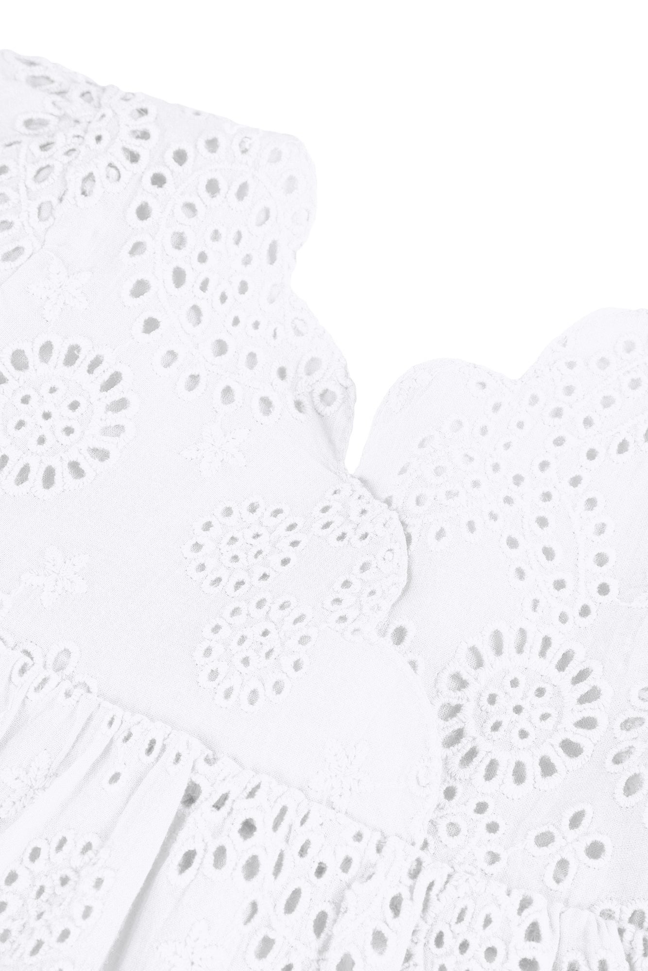 Jardin d'éte Baby Dress - White