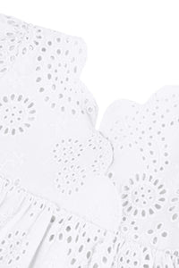 Robe Baby Jardin d'éte - Blanc