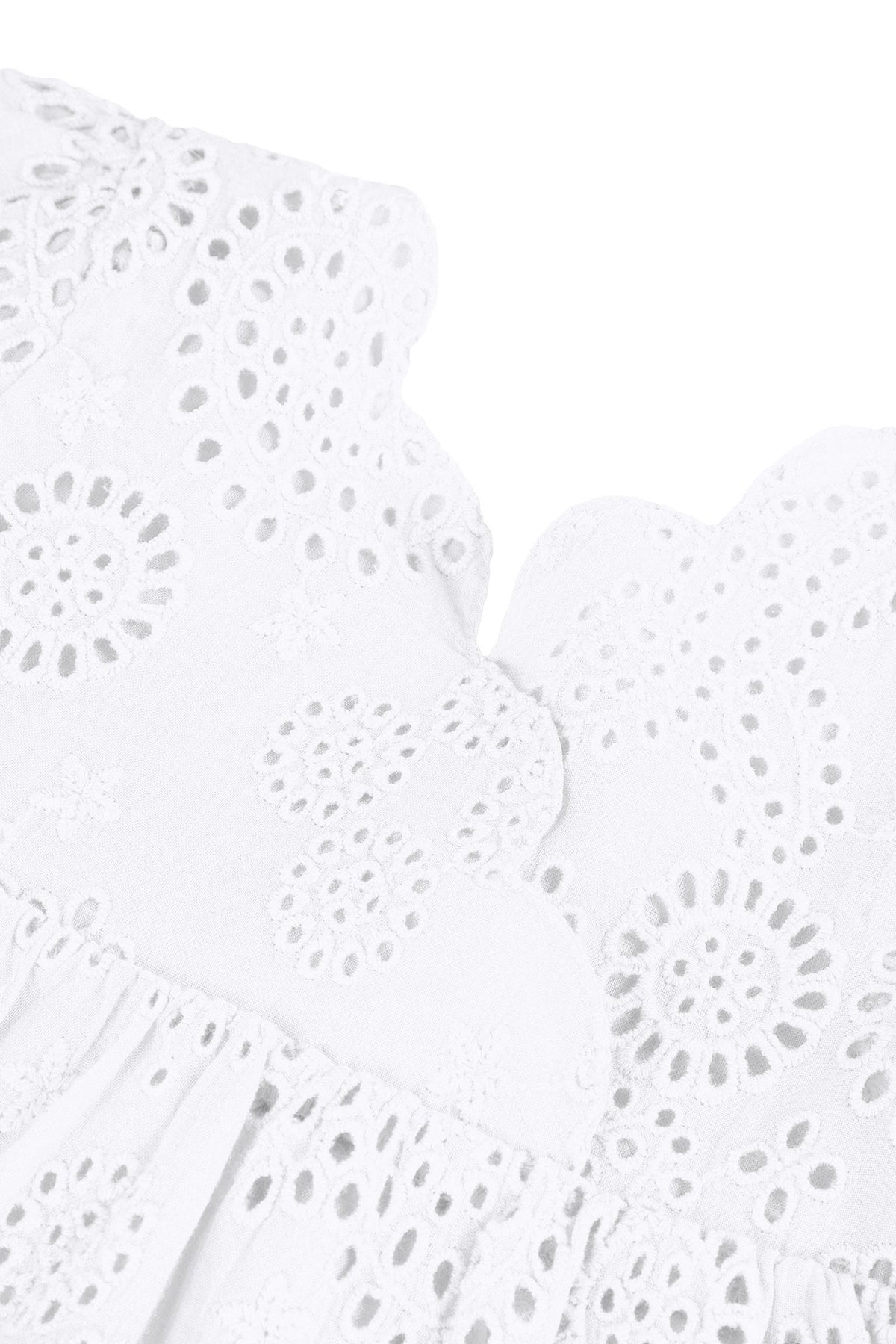 Robe Baby Jardin d'éte - Blanc