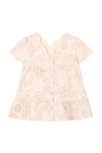 Baby Reves Poetiques Dress - Pale Pink