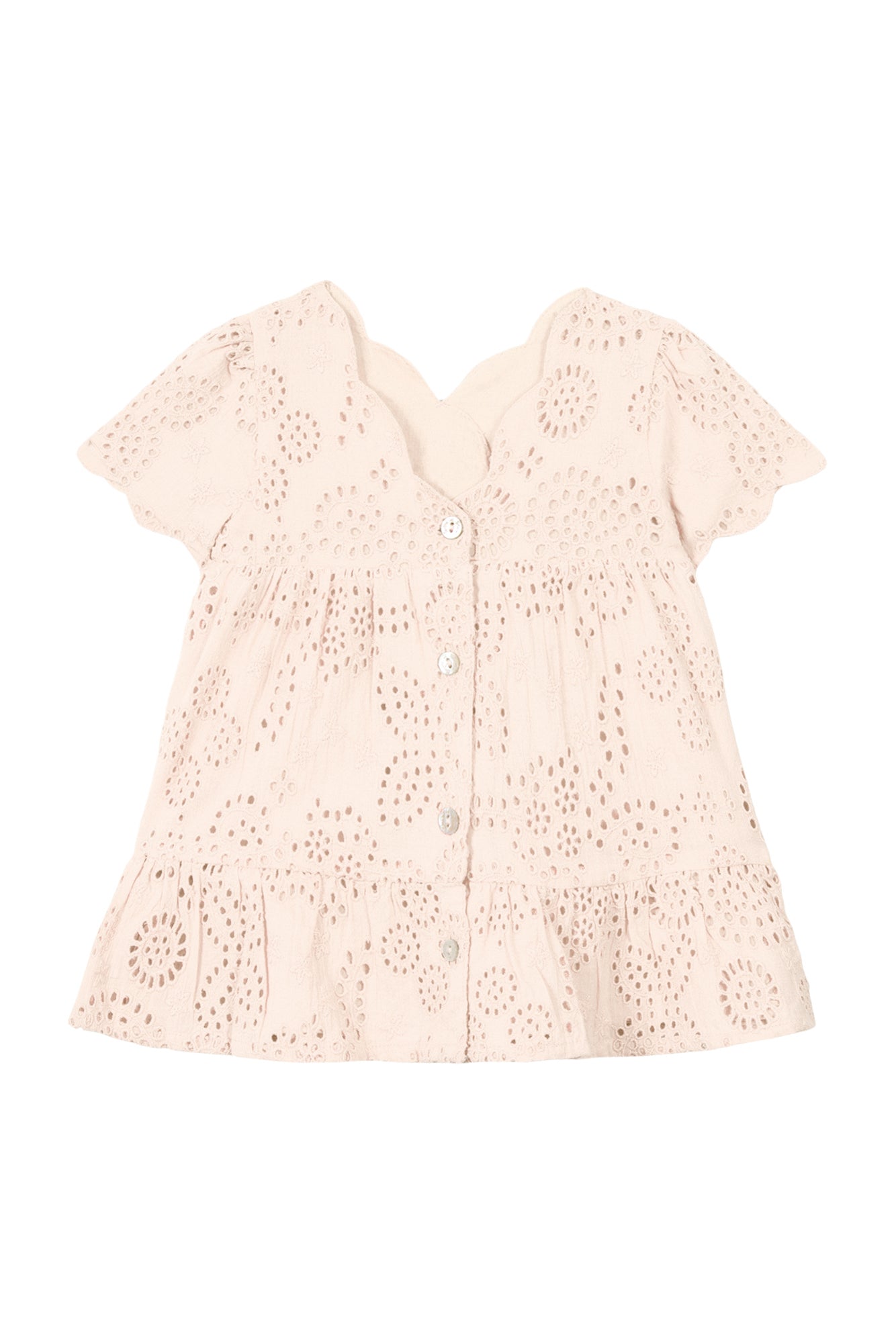 Baby Reves Poetiques Dress - Pale Pink
