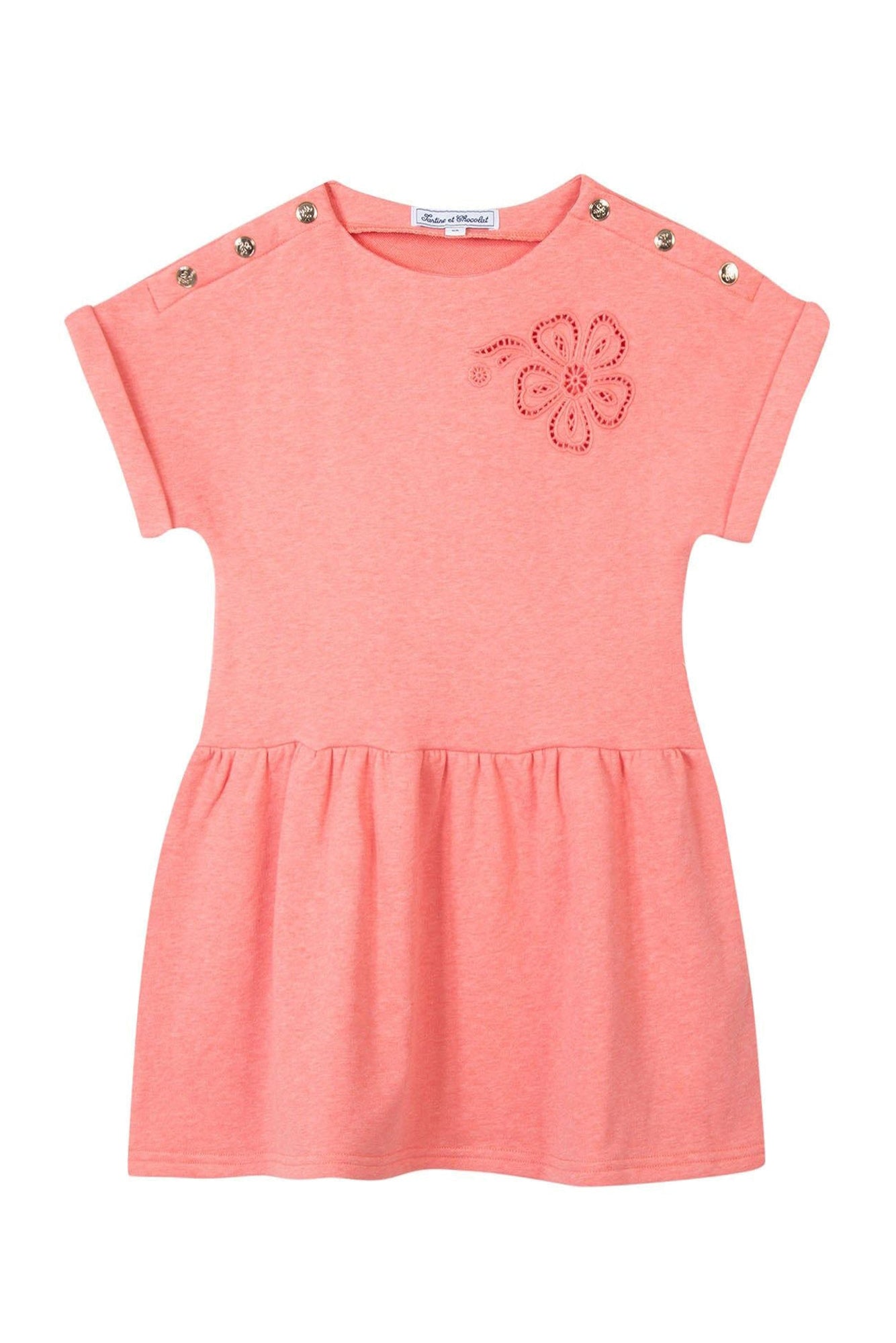 Robe Jardin d'éte - Rose Moyen Chiné