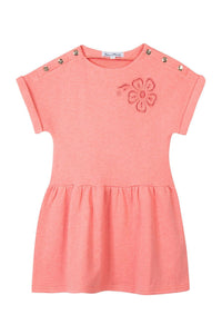 Robe Jardin d'éte - Rose Moyen Chiné