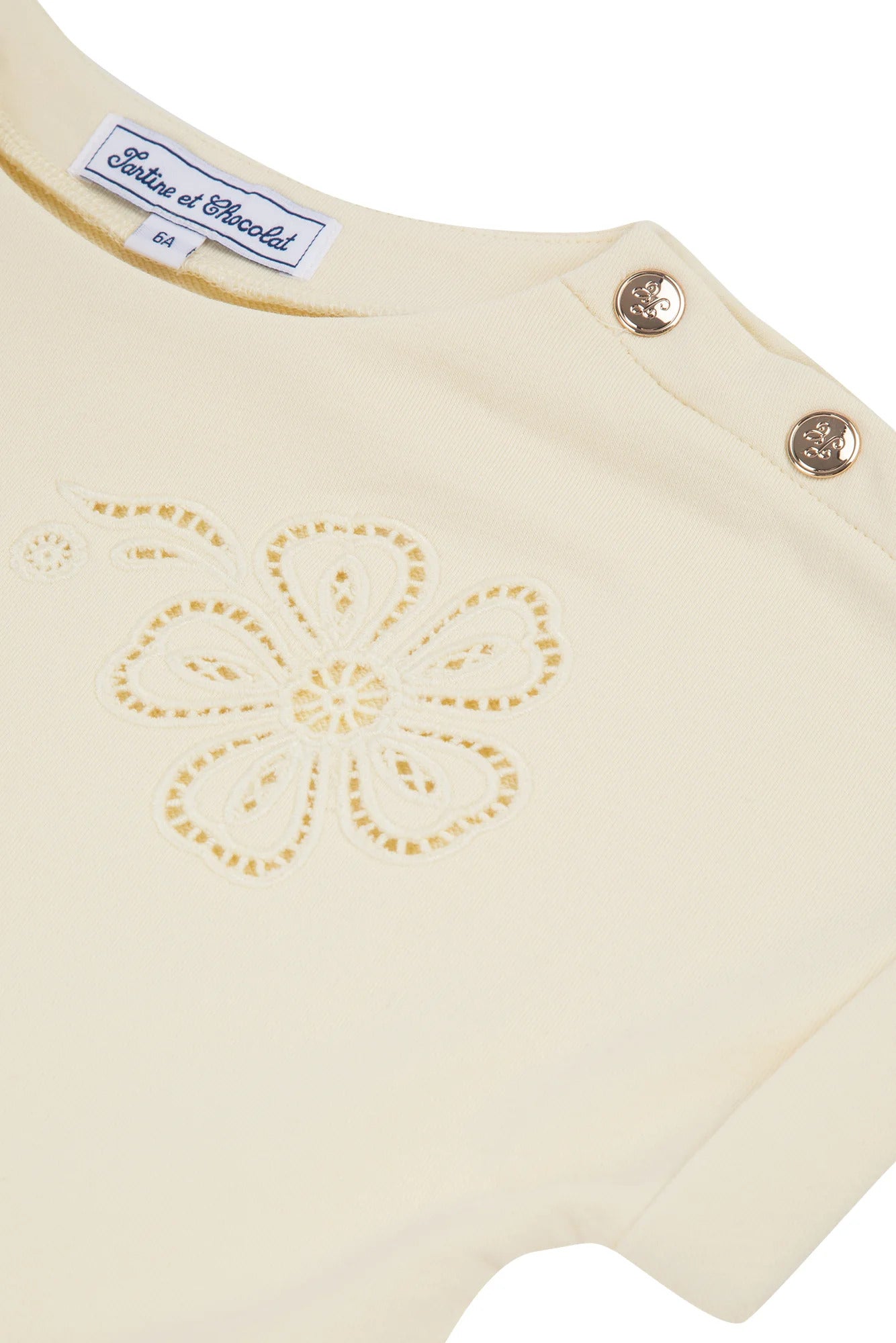 Robe Balade Parisienne - Jaune Pale