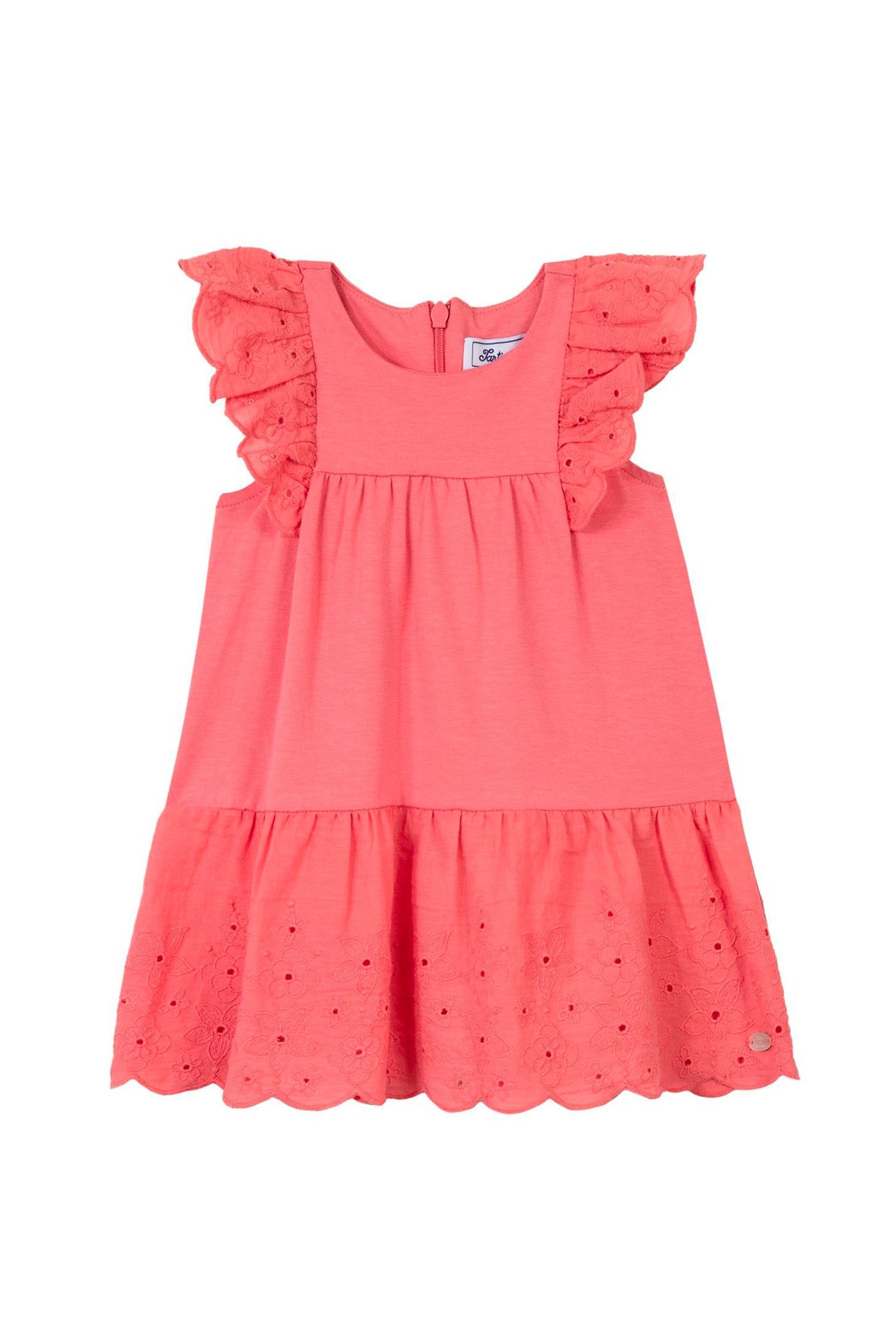 Jardin d'éte Baby Dress - Medium Pink