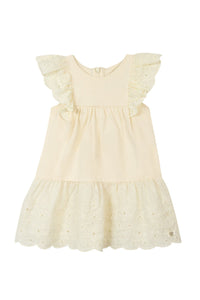 Balade Parisienne Baby Dress - Pale Yellow