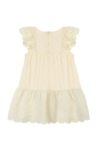 Balade Parisienne Baby Dress - Pale Yellow