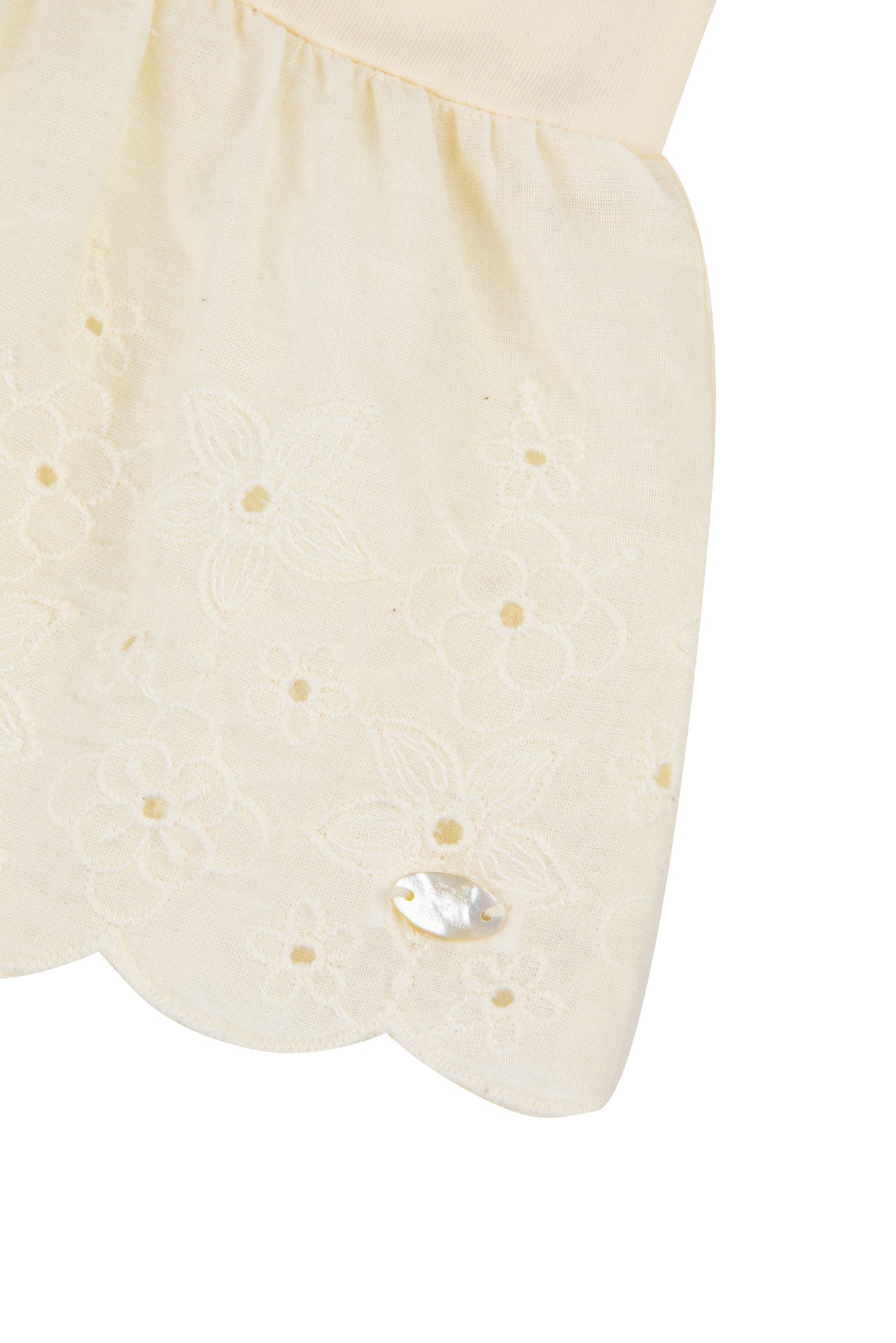 Balade Parisienne Baby Dress - Pale Yellow
