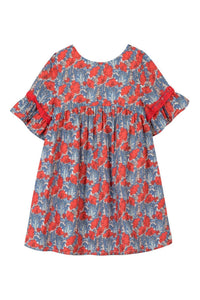 Robe Baby Parfum Bucolique - Coquelicot