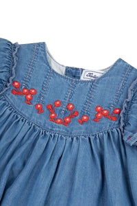 Bleuet / Robe Baby Parfum Bucolique - Bleuet