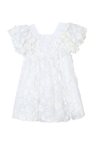 Robe Ceremonie en lin - Blanc