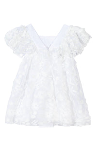 Robe Ceremonie en lin - Blanc