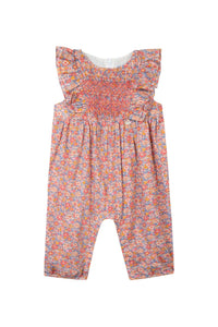 Combinaison longue Baby Jardin d'éte - Rose Moyen