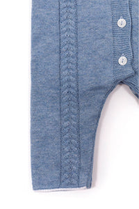Combinaison longue Mon Premier Trousseau - Bleu Nuage