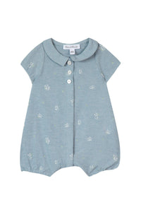 Mon Premier Trousseau short jumpsuit - Cloud Blue