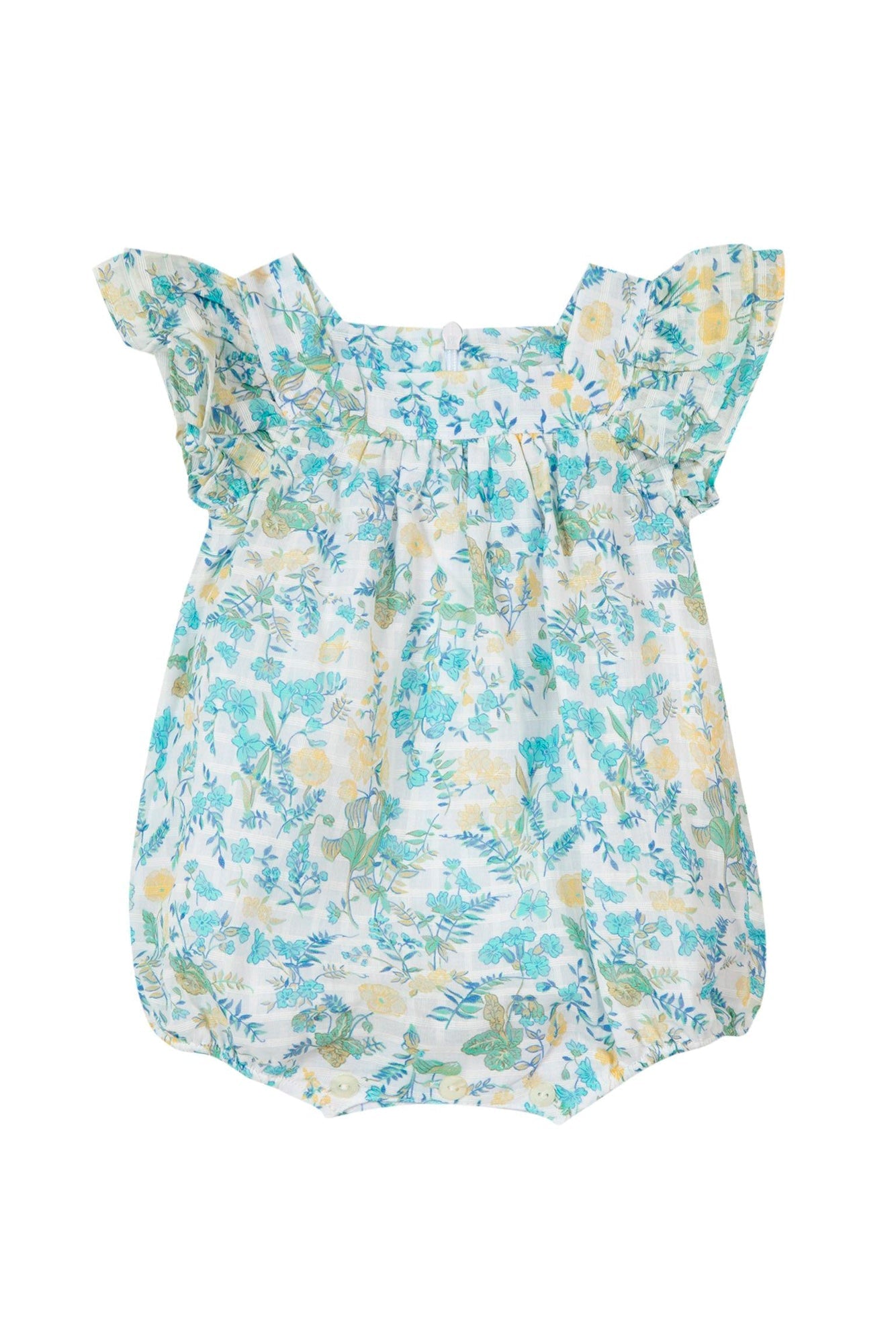 Combinaison courte Baby Balade Parisienne - Blanc