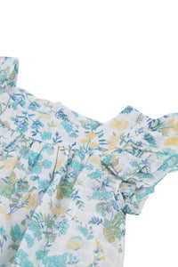 Combinaison courte Baby Balade Parisienne - Blanc