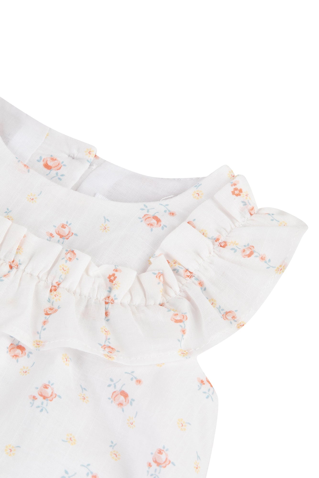 Mon Premier Trousseau short jumpsuit - White