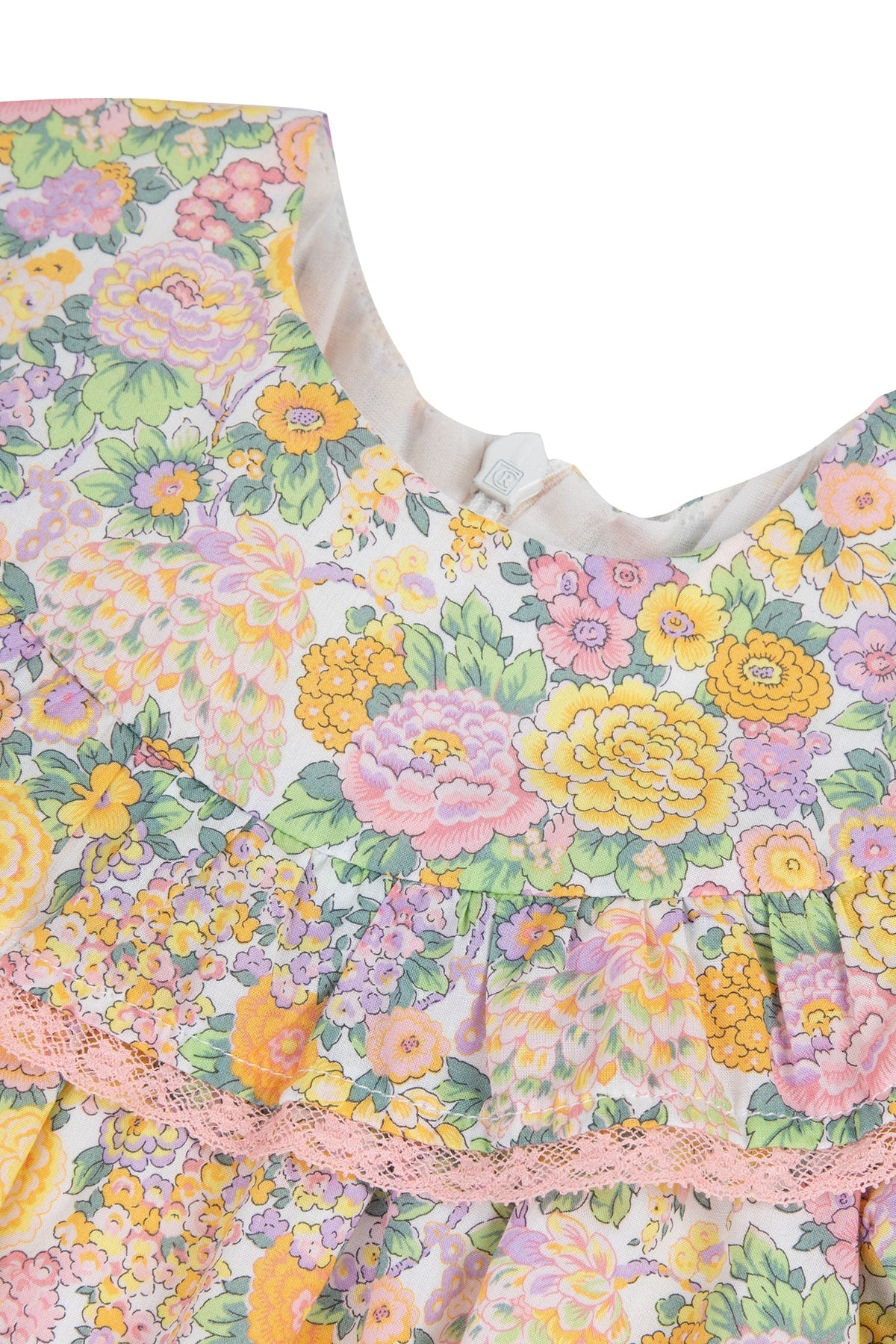 Combinaison courte Baby Reves Poetiques - Rose Pale