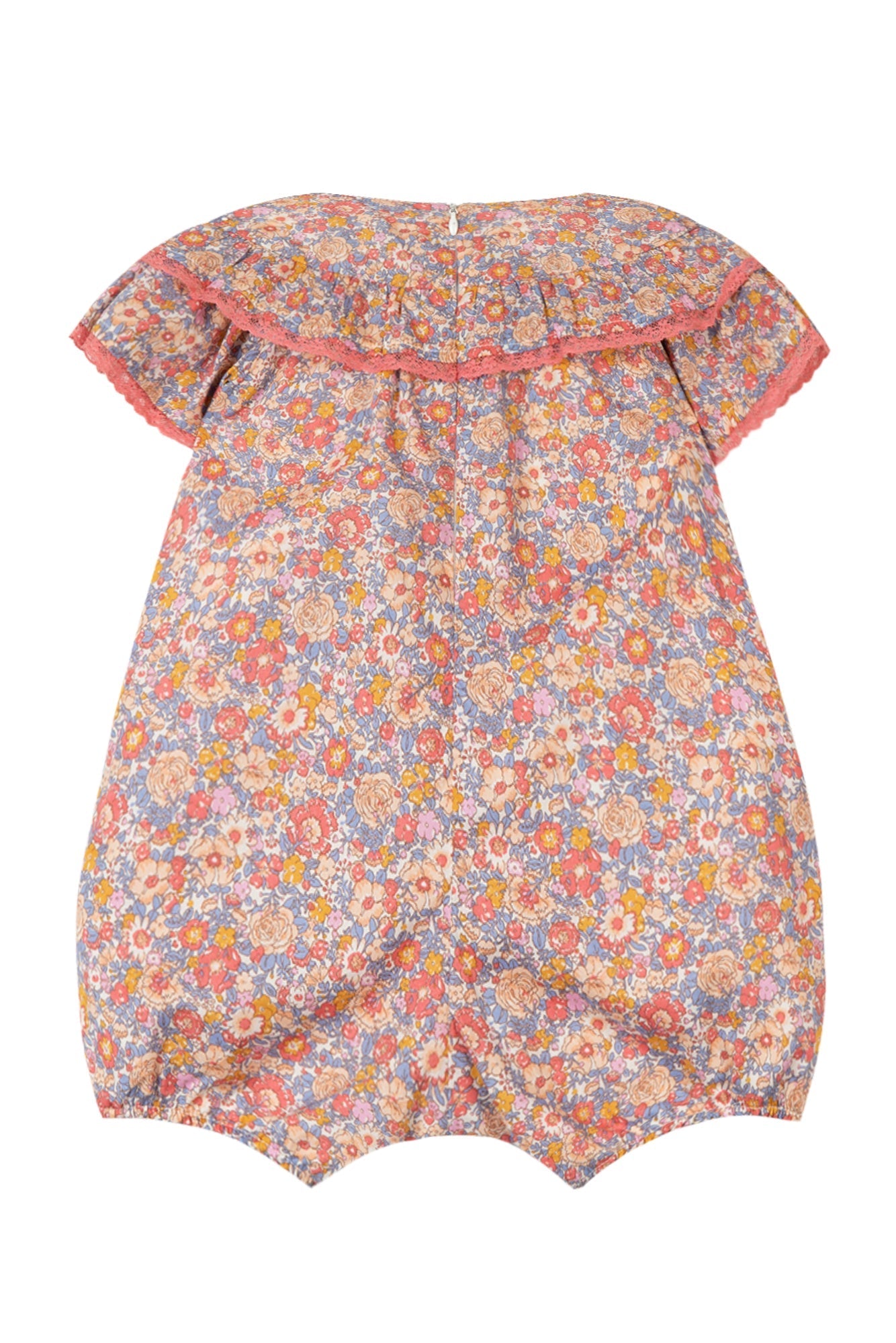 Jardin d'éte short jumpsuit - Medium pink