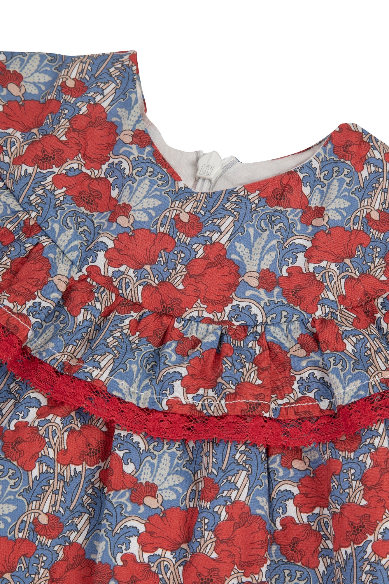 Baby Parfum Bucolique short jumpsuit - Poppy
