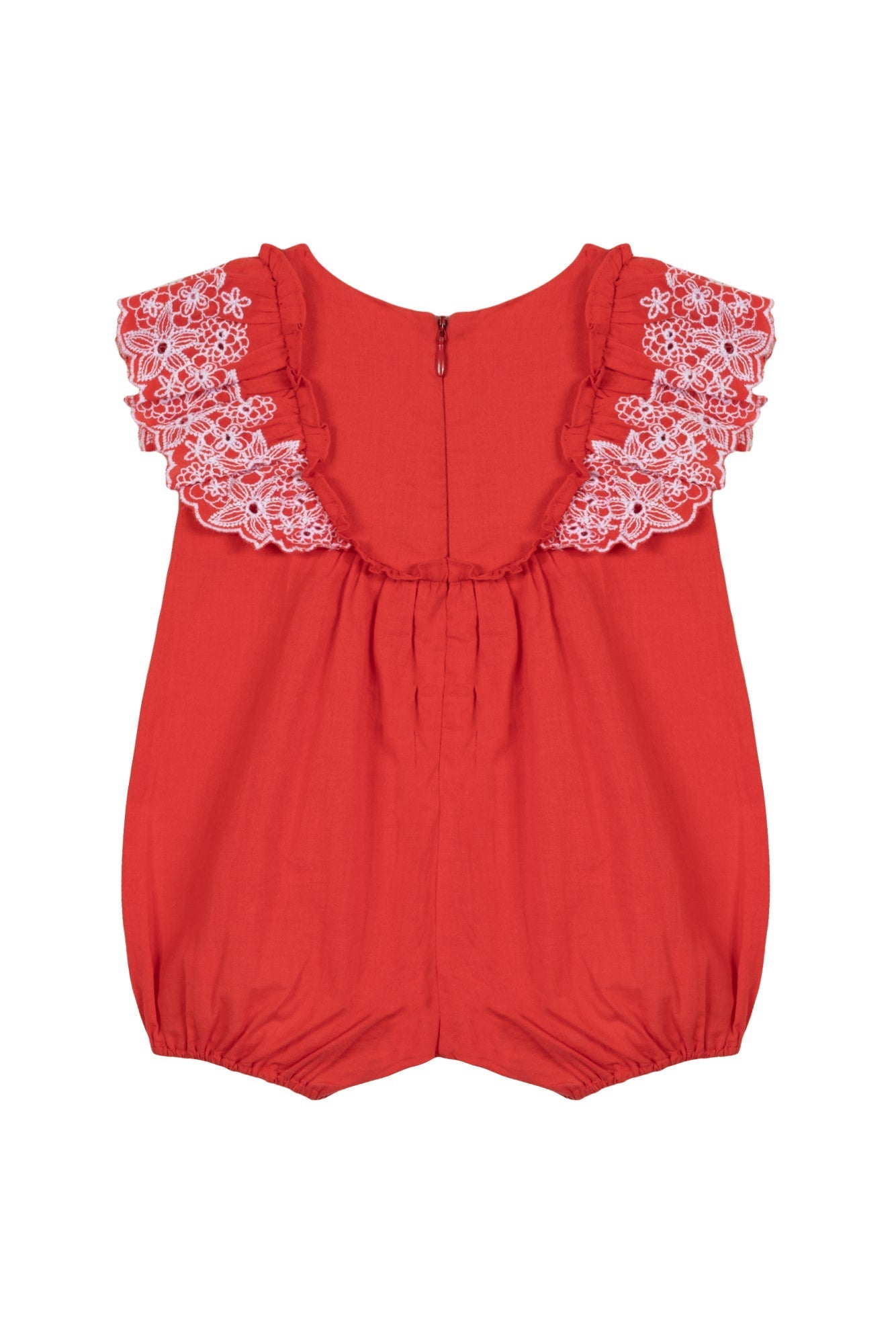 Baby Parfum Bucolique short jumpsuit - Poppy
