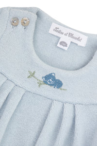 Mon Premier Trousseau short jumpsuit - Sky Blue
