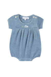 Mon Premier Trousseau short jumpsuit - Cobalt