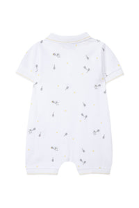 Combinaison courte Baby Tc Club - Jaune Pale