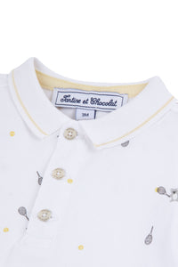 Combinaison courte Baby Tc Club - Jaune Pale