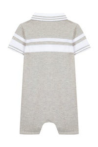 Combinaison courte Baby Tc Club - Gris Clair Chiné